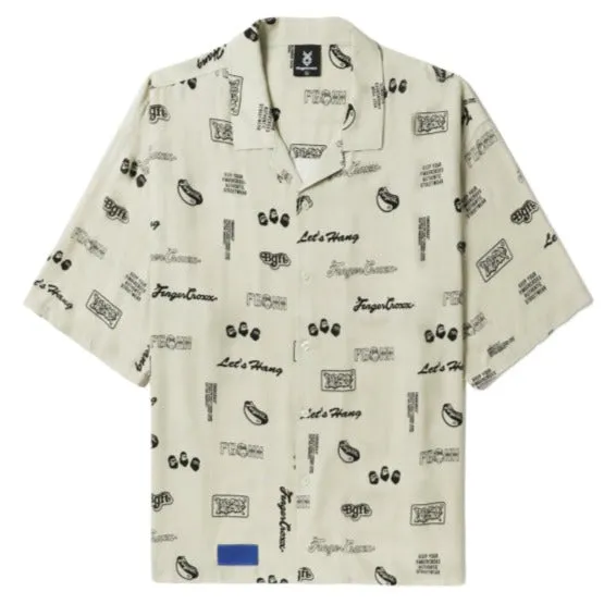 Relaxed printed shirt