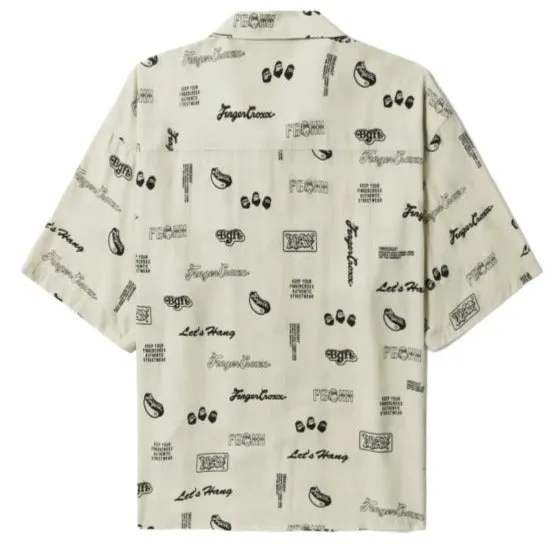 Relaxed printed shirt
