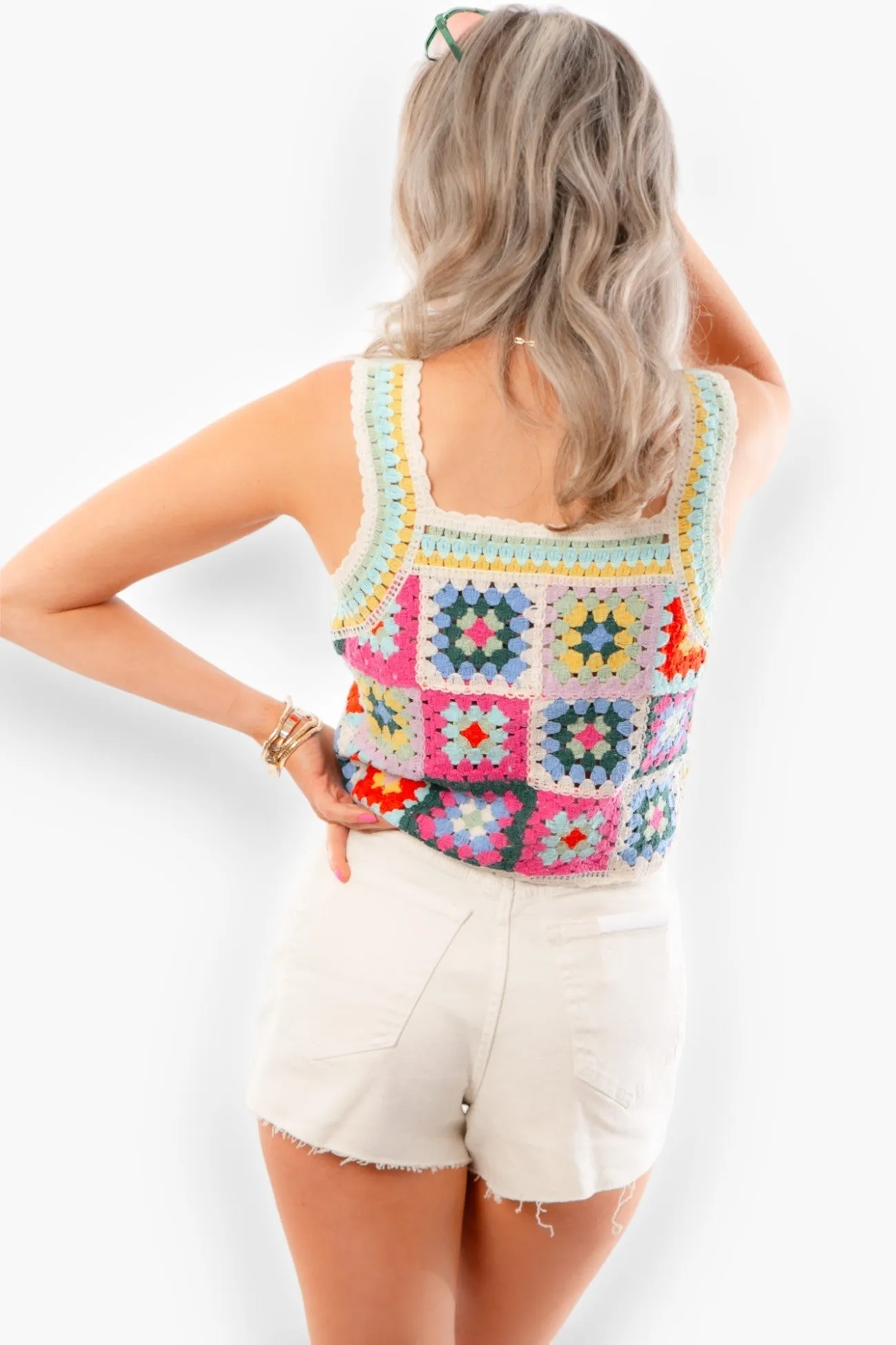 Saltwater Chic High-Rise Shorties