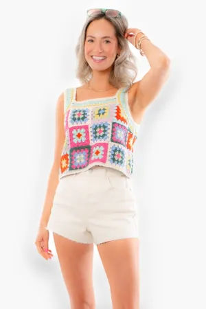 Saltwater Chic High-Rise Shorties