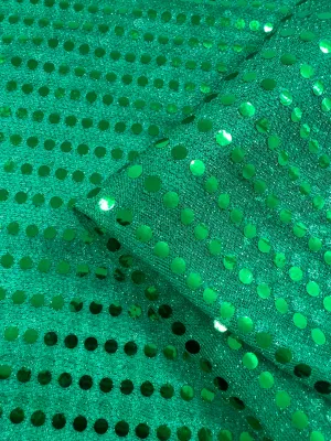 Sequin - Emerald - 112cm