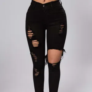 Sexy High Waist Stretch Jeans
