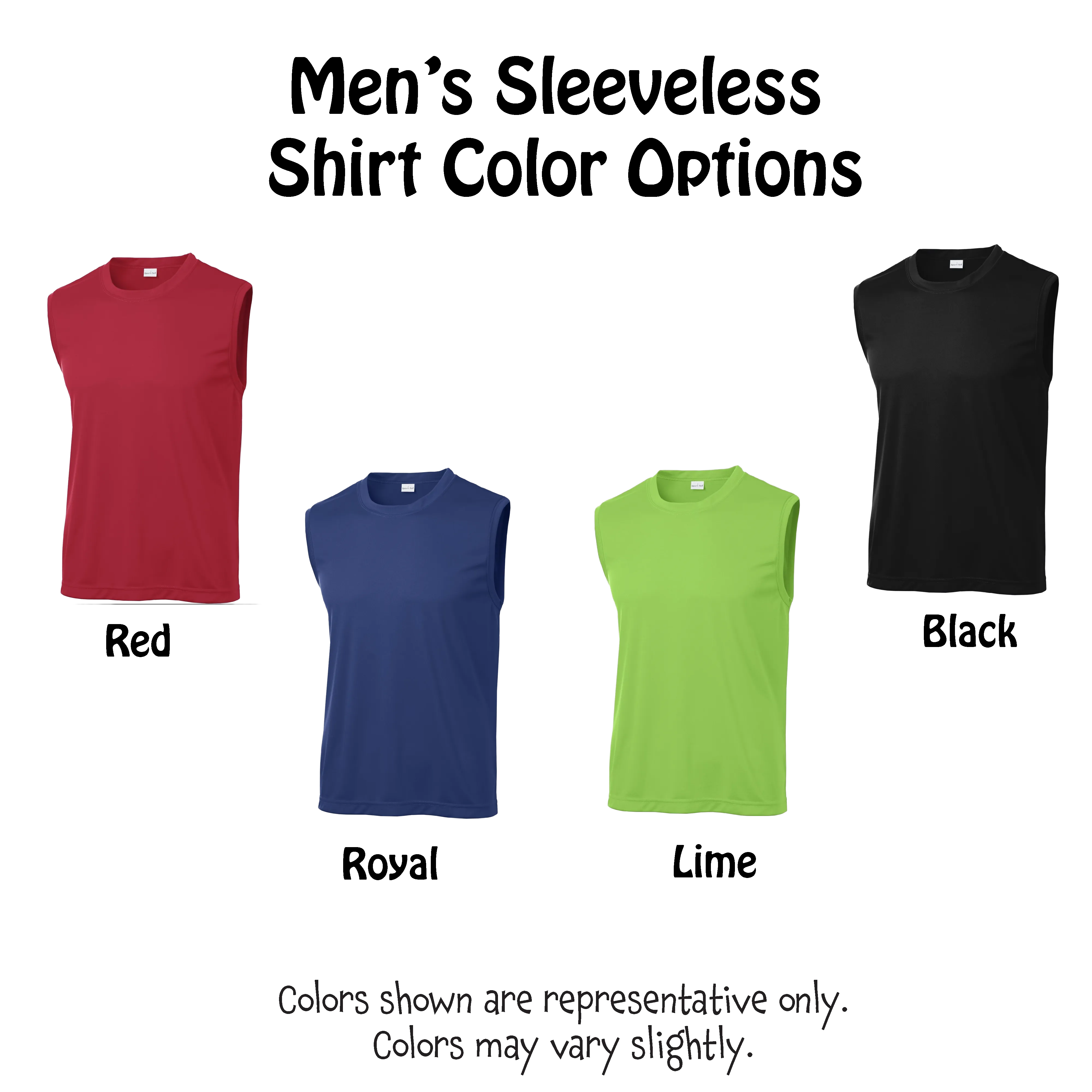 Shut Up And Dink | Men's Sleeveless Athletic Shirt | 100% Polyester