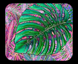 Single Monstera Mousepad