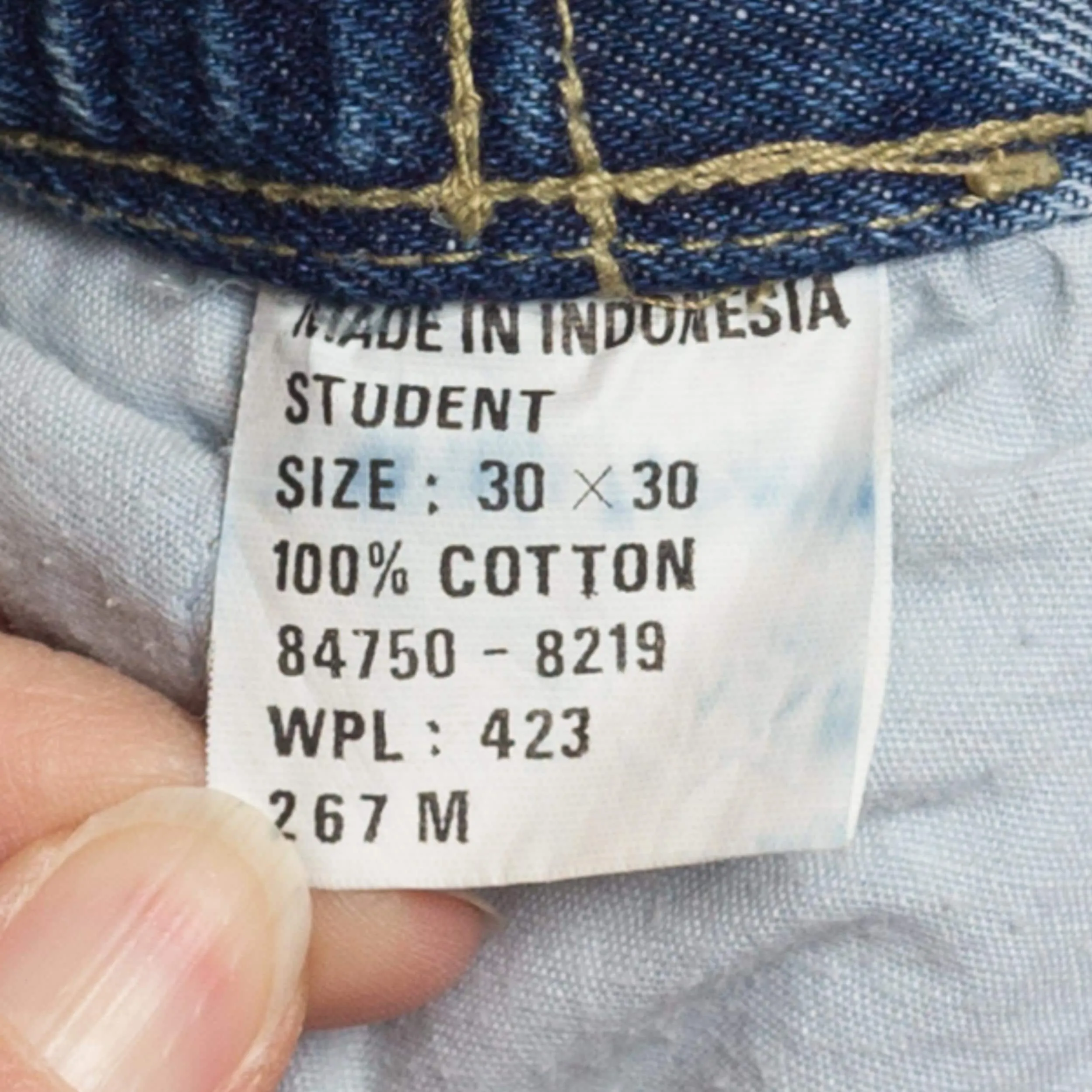 Small 90s Dockers Acid Wash Cargo Jeans 26"-27"