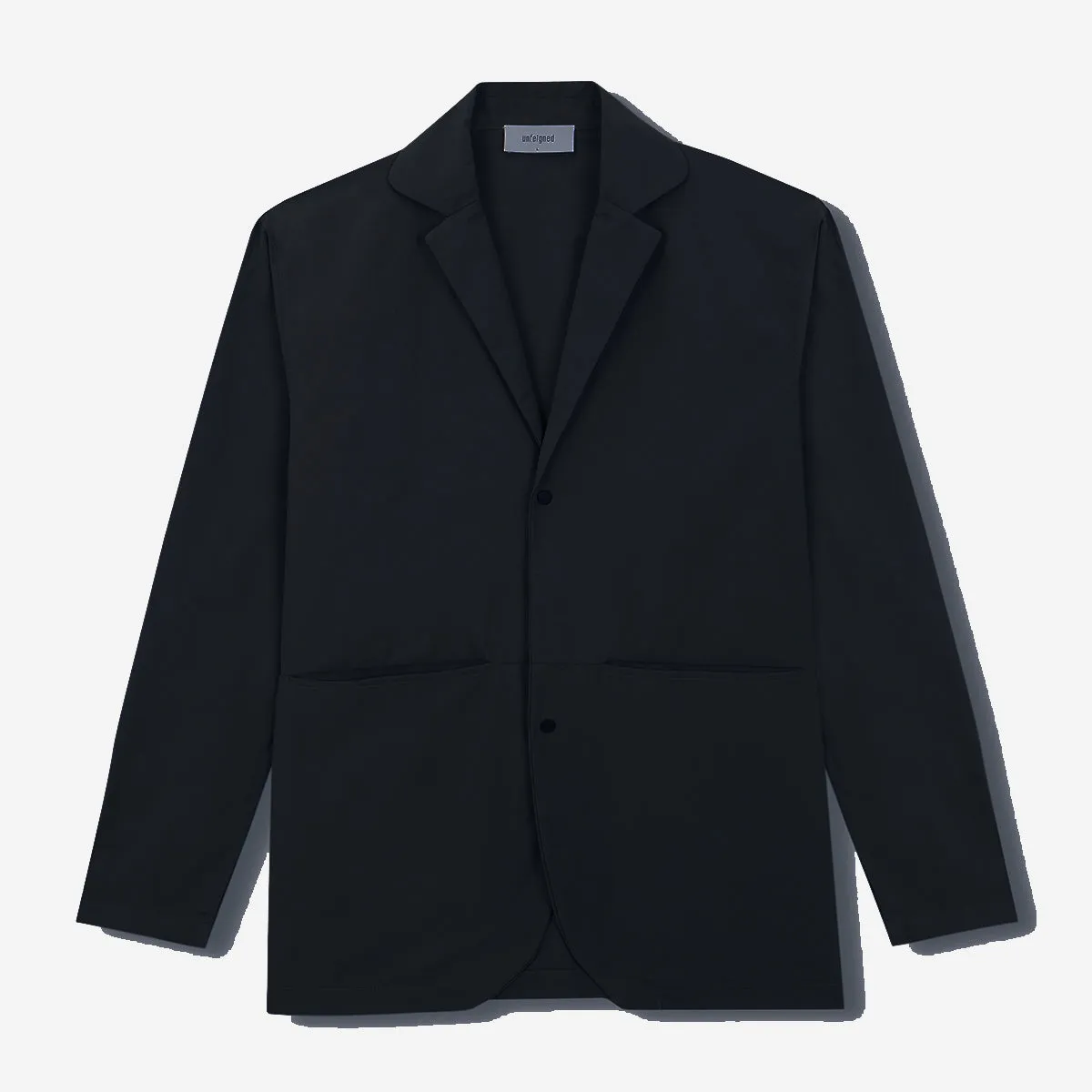 Smart Technical Ripstop Blazer - Dark Navy