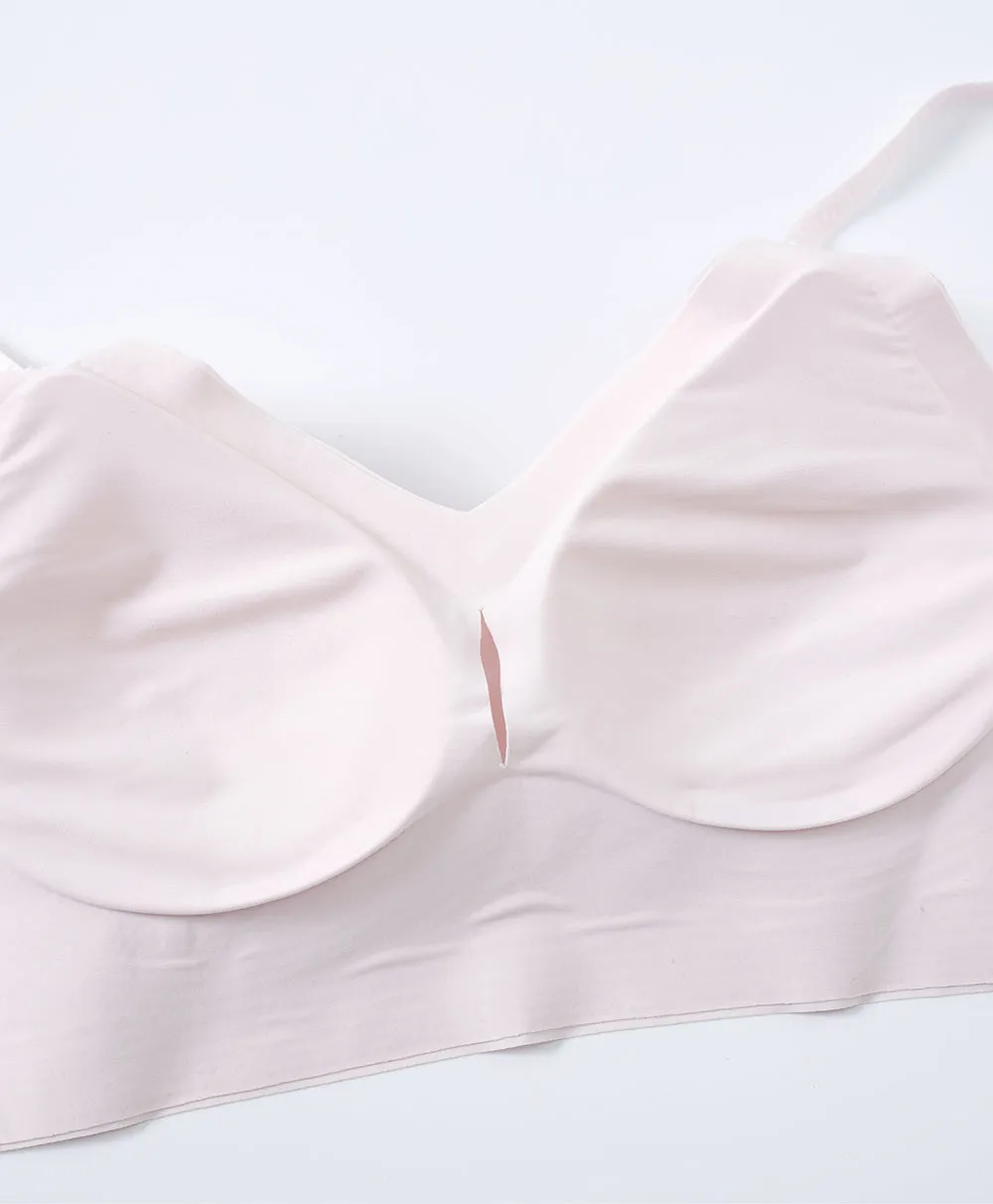 Smooth Fit Laminated Low Back Bralette