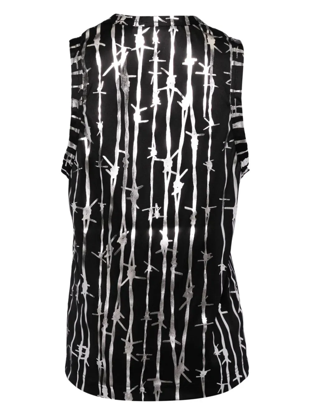 Smooth Foiled Print Tank Top