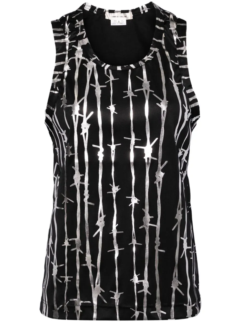 Smooth Foiled Print Tank Top