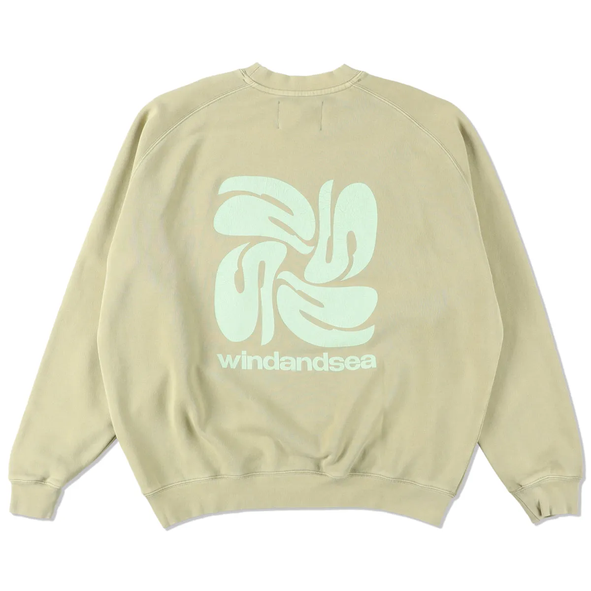 Smooth Pigment Dye Crew / SAND