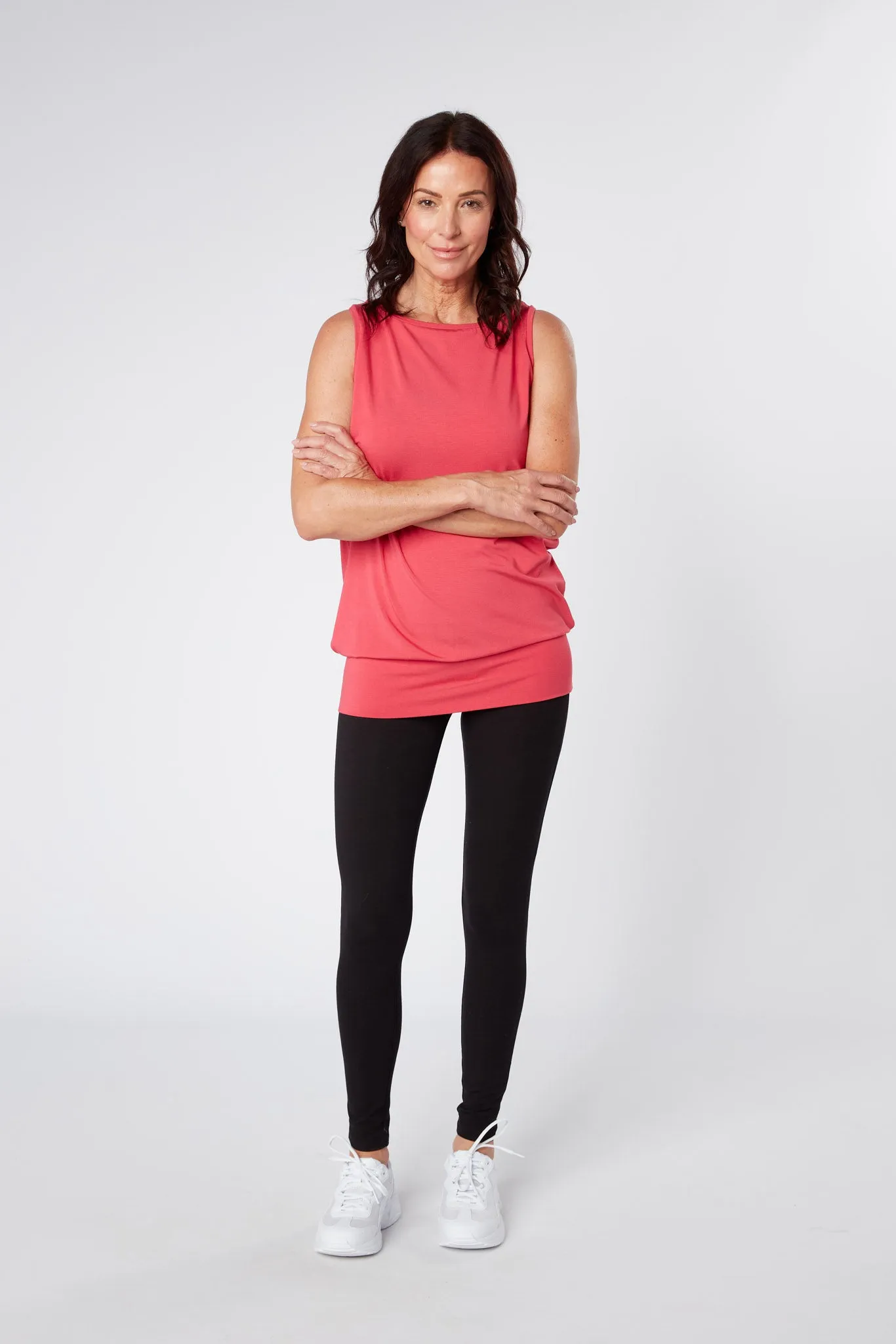 Smooth You Vest - Berry Pink