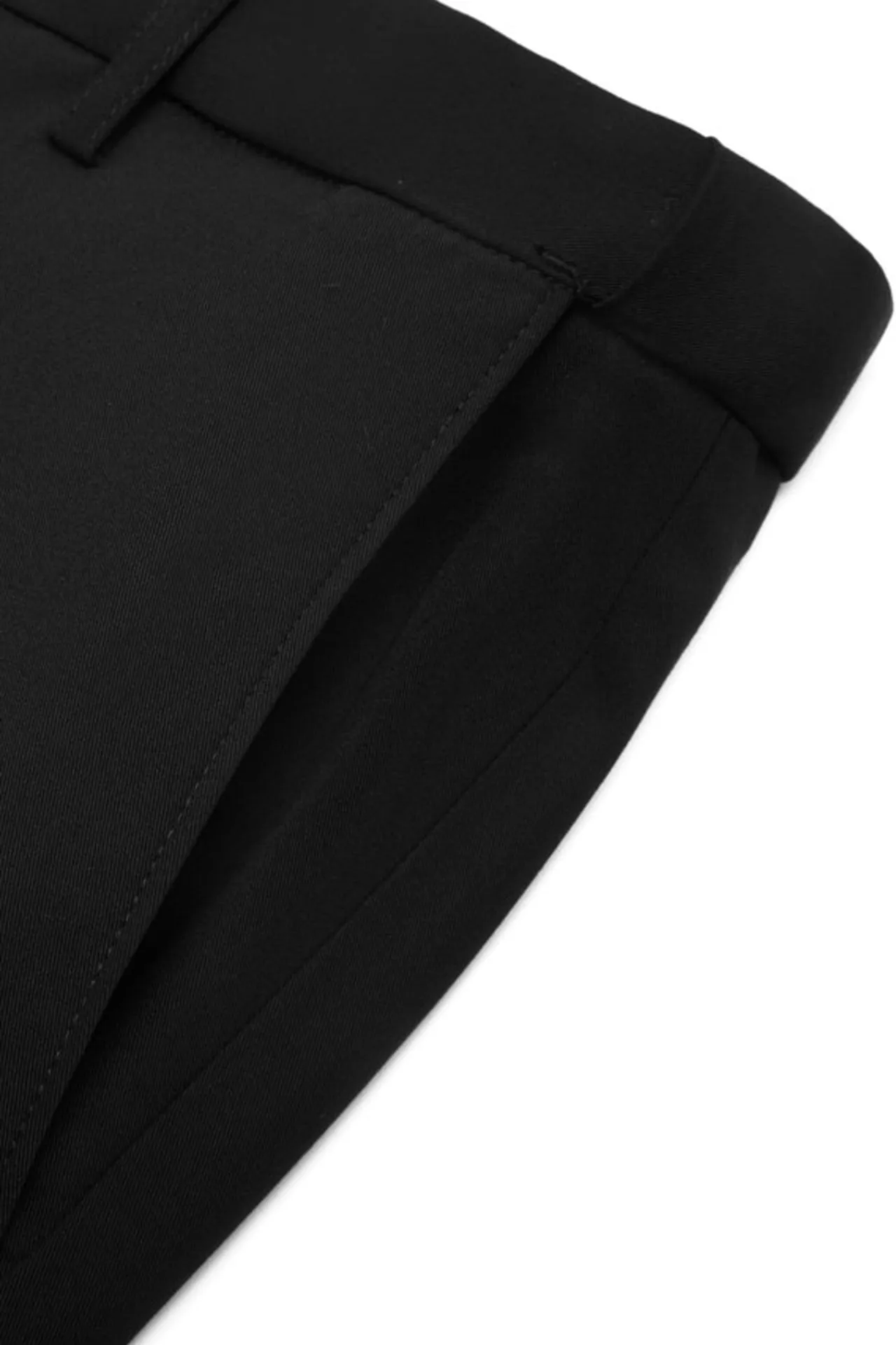 Soft Touch Multi-Way Stretch Smart Fit Twill Suit Pants with Elastic Waist Band