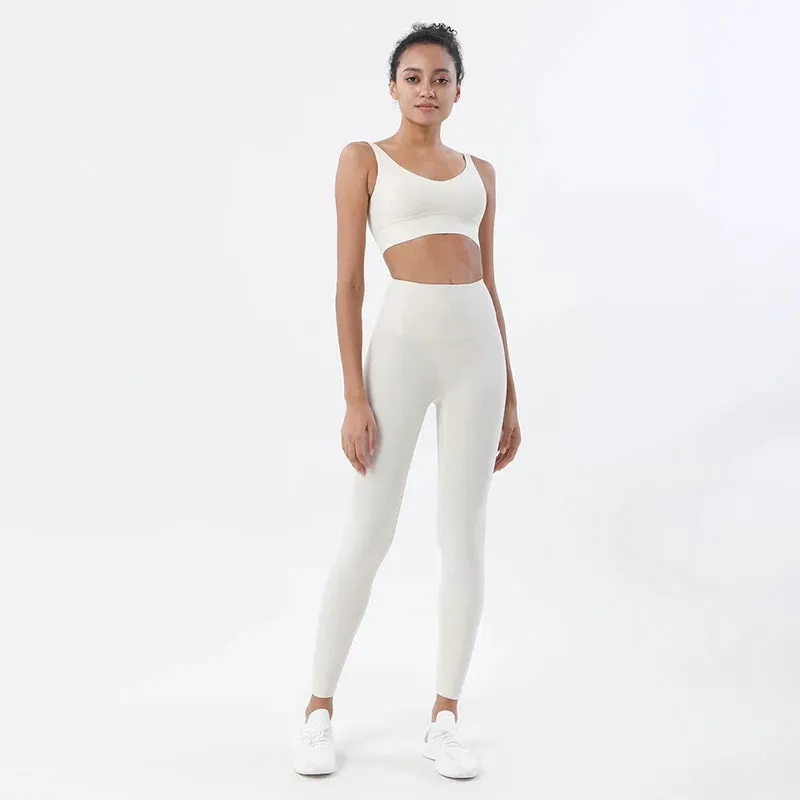 SOISOU Nylon Tracksuits Women's Yoga Set Sports Suit