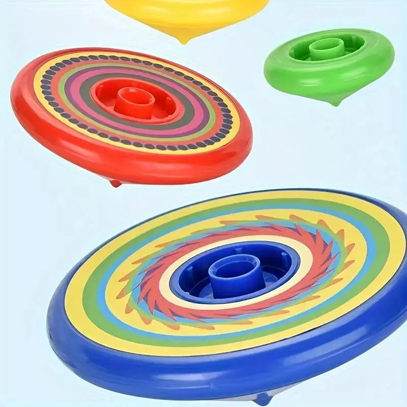 Spinning Top Shoot Gyro Rotation Game - 5 Pieces