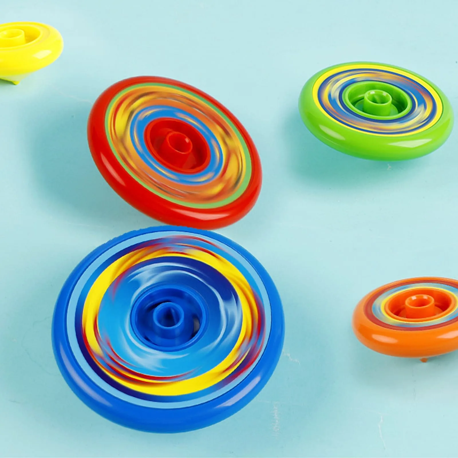 Spinning Top Shoot Gyro Rotation Game - 5 Pieces