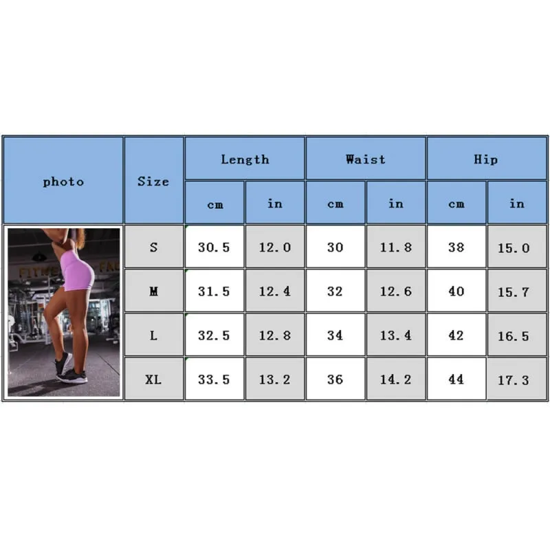 Sports High Waist Plain Stretch Short Pants