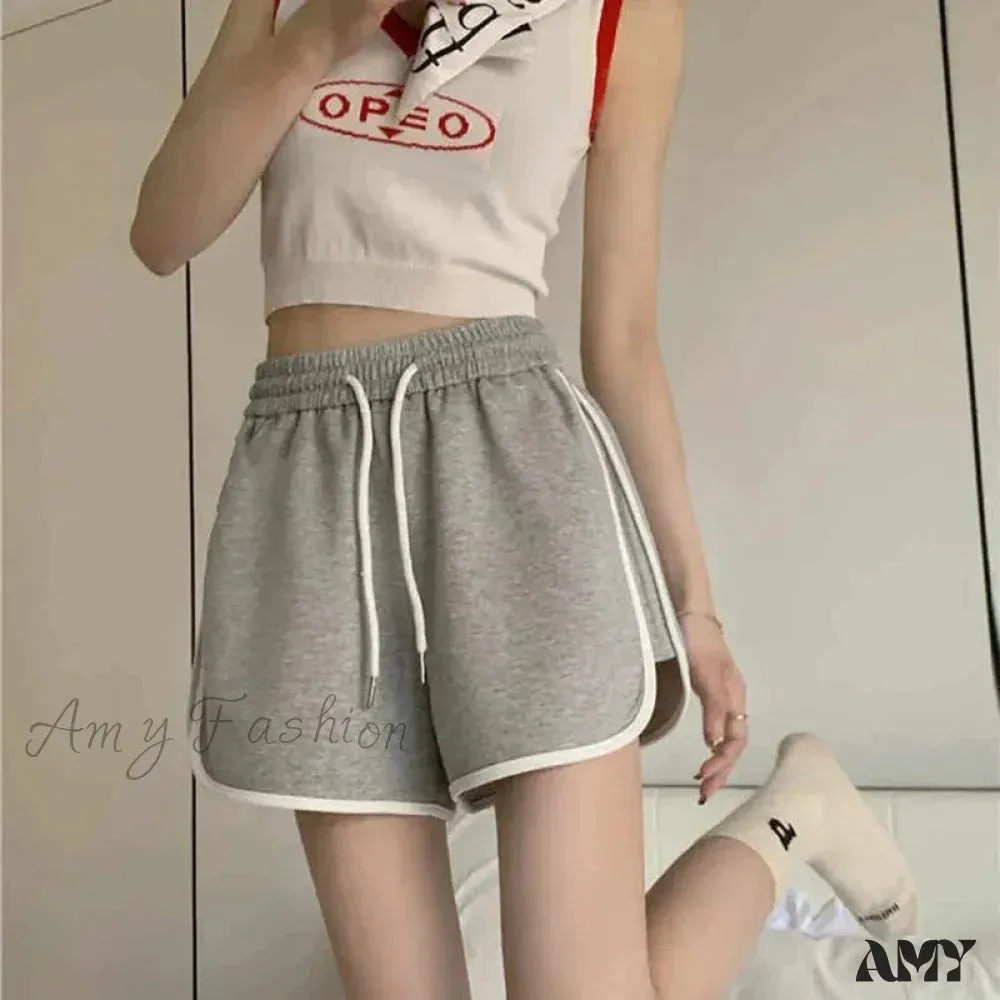 Sports Summer New Yoga Casual Loose Breathable Simple Trendy Short