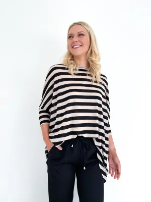 STRIPE RELAXED TOP