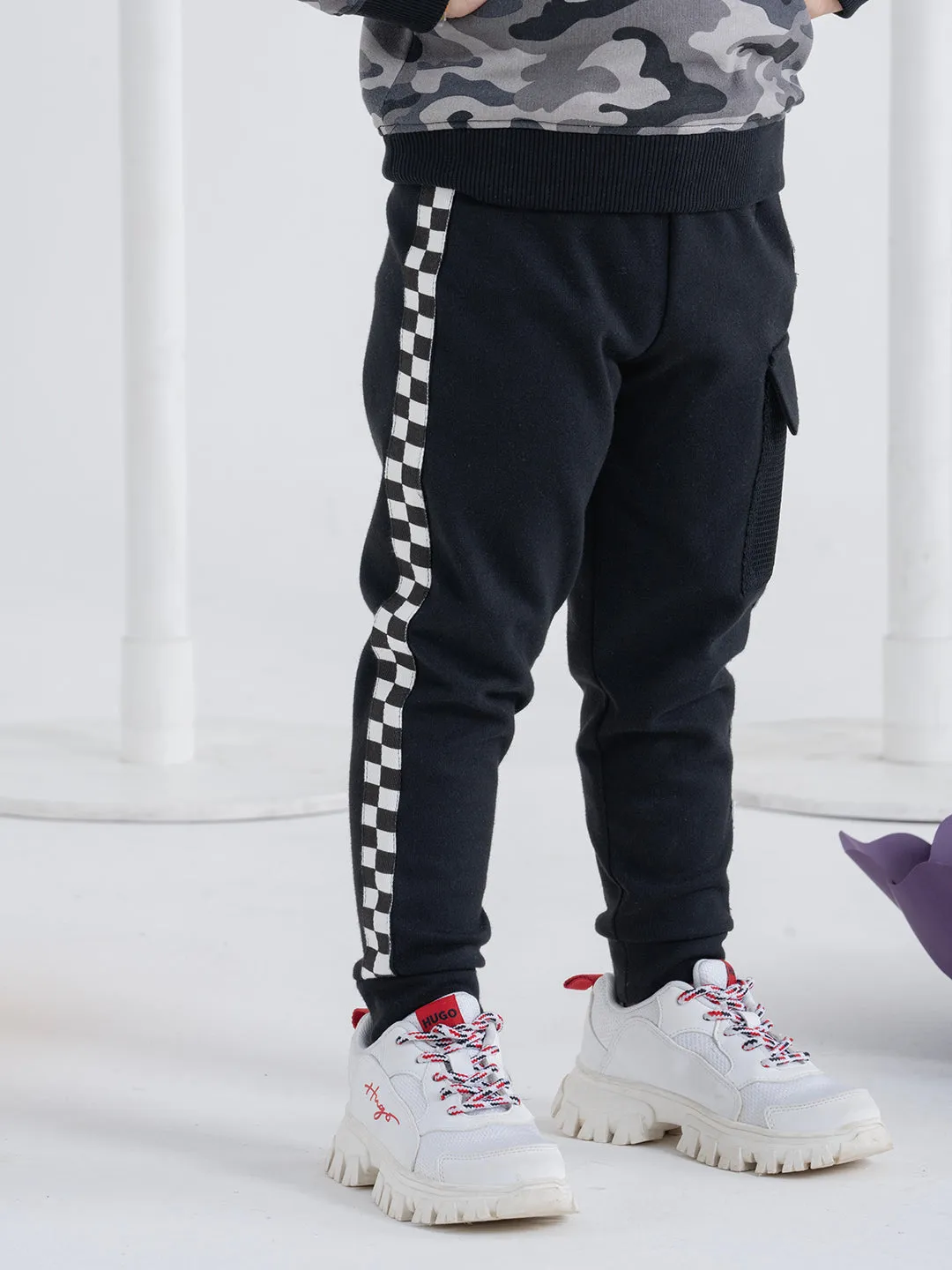 Stylish Black Paw Patrol Joggers Pants
