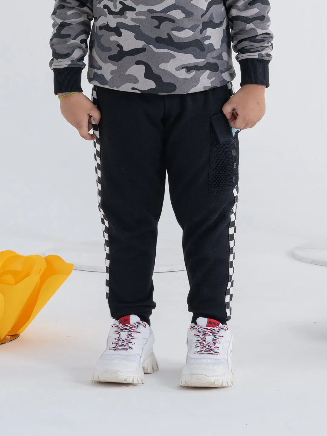 Stylish Black Paw Patrol Joggers Pants