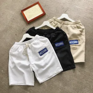 Summer Hong Kong INS Mid-Length Cargo Shorts Men Trendy Korean Loose BF Trendy Straight Casual Pants Shorts