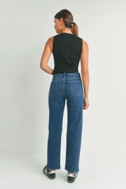 Super High Rise Relaxed Straight Jean