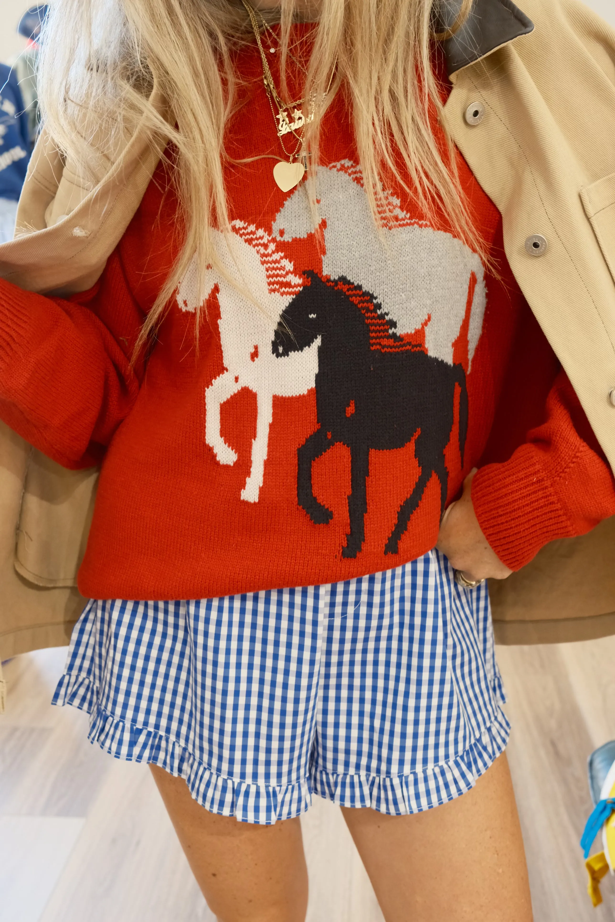 Tessa Ruffle Shorts