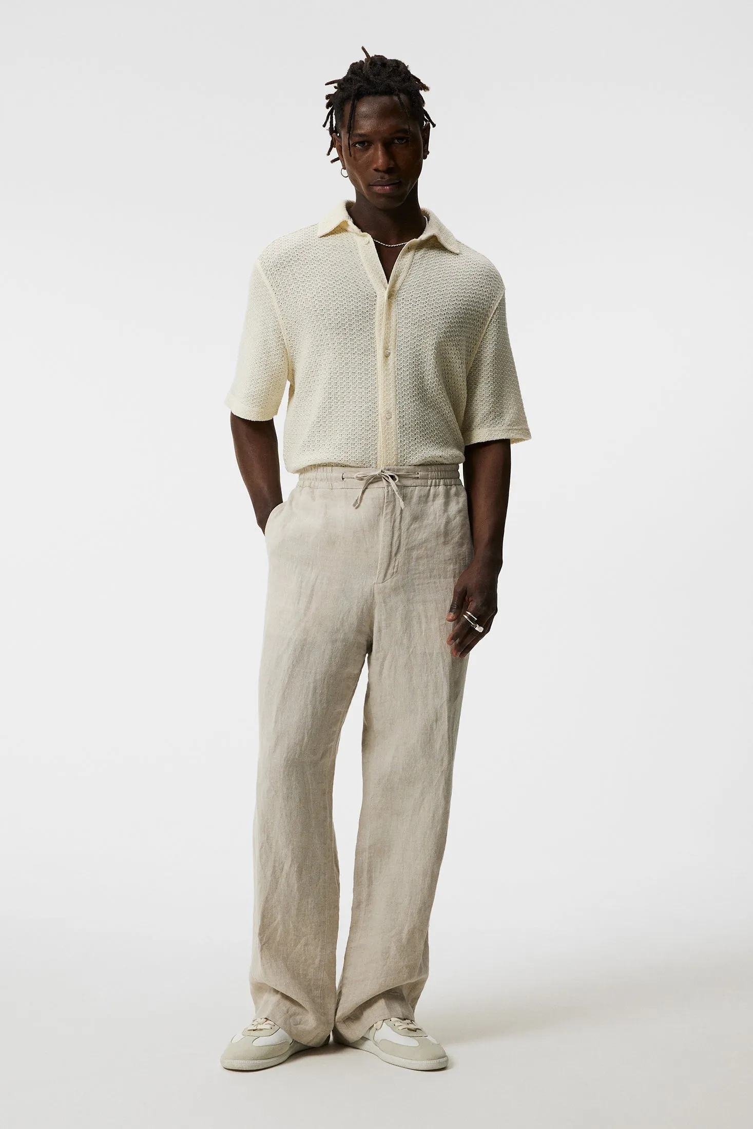 Torpa Airy Structure Shirt / Cloud White