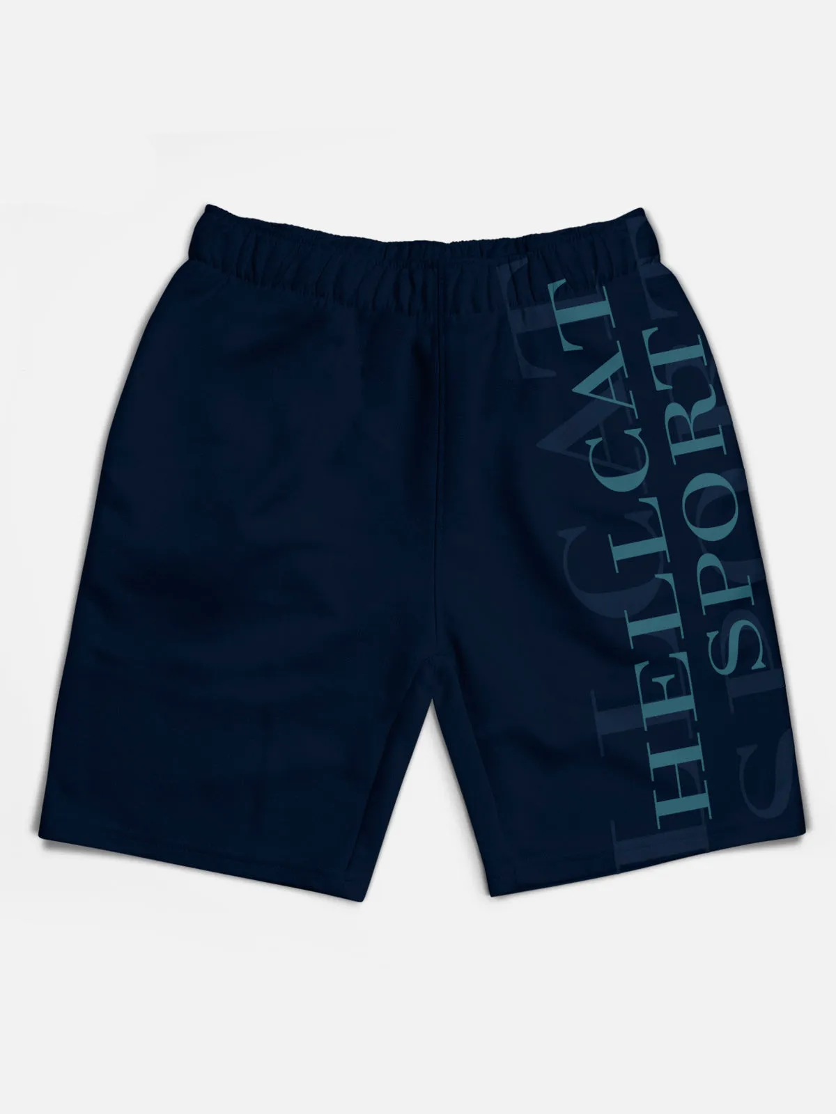 Trendy Typographic With Branding Printed Shorts for Boys
