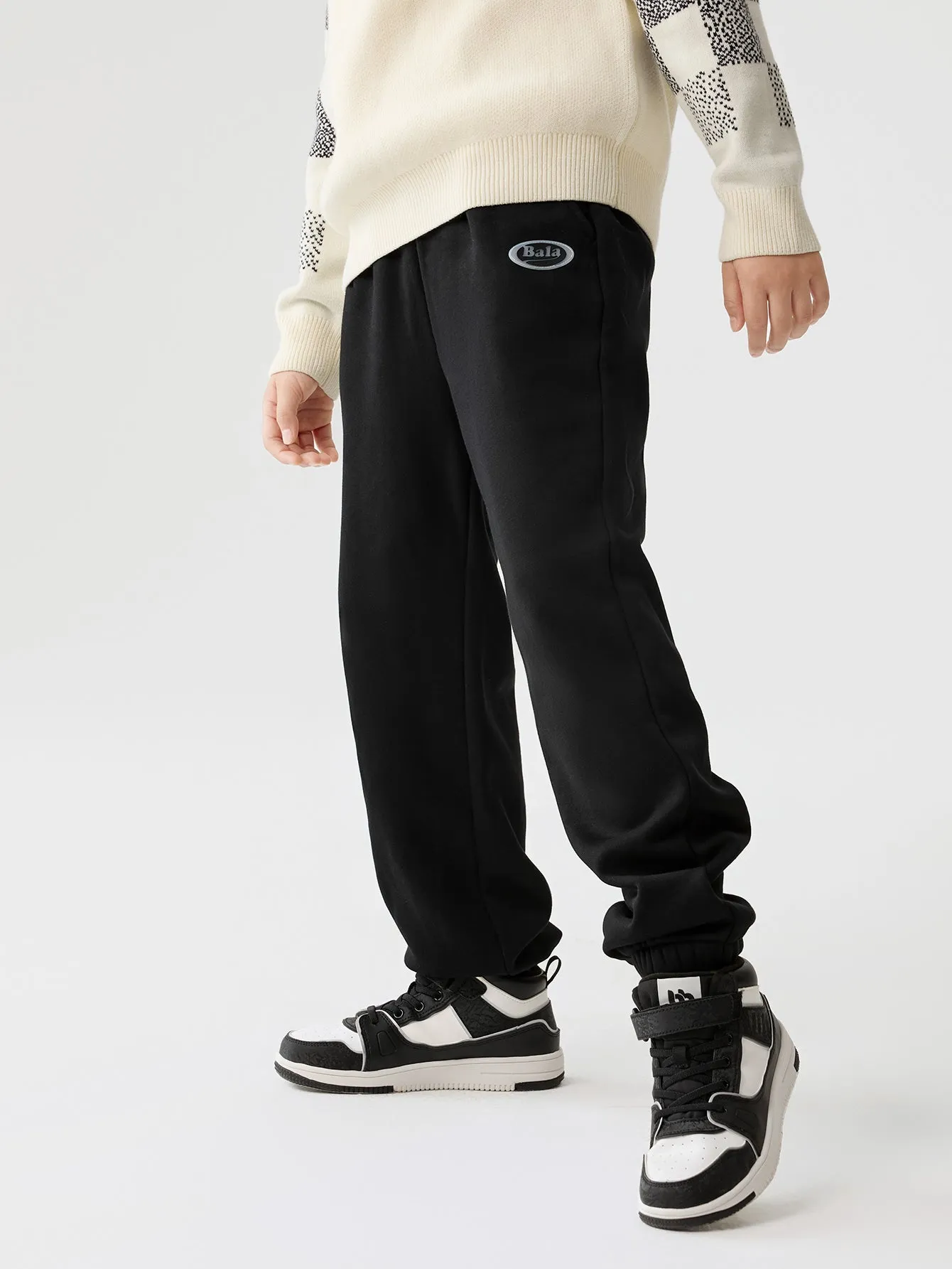 Unisex Toddler And Kidlogo Patch Trousers