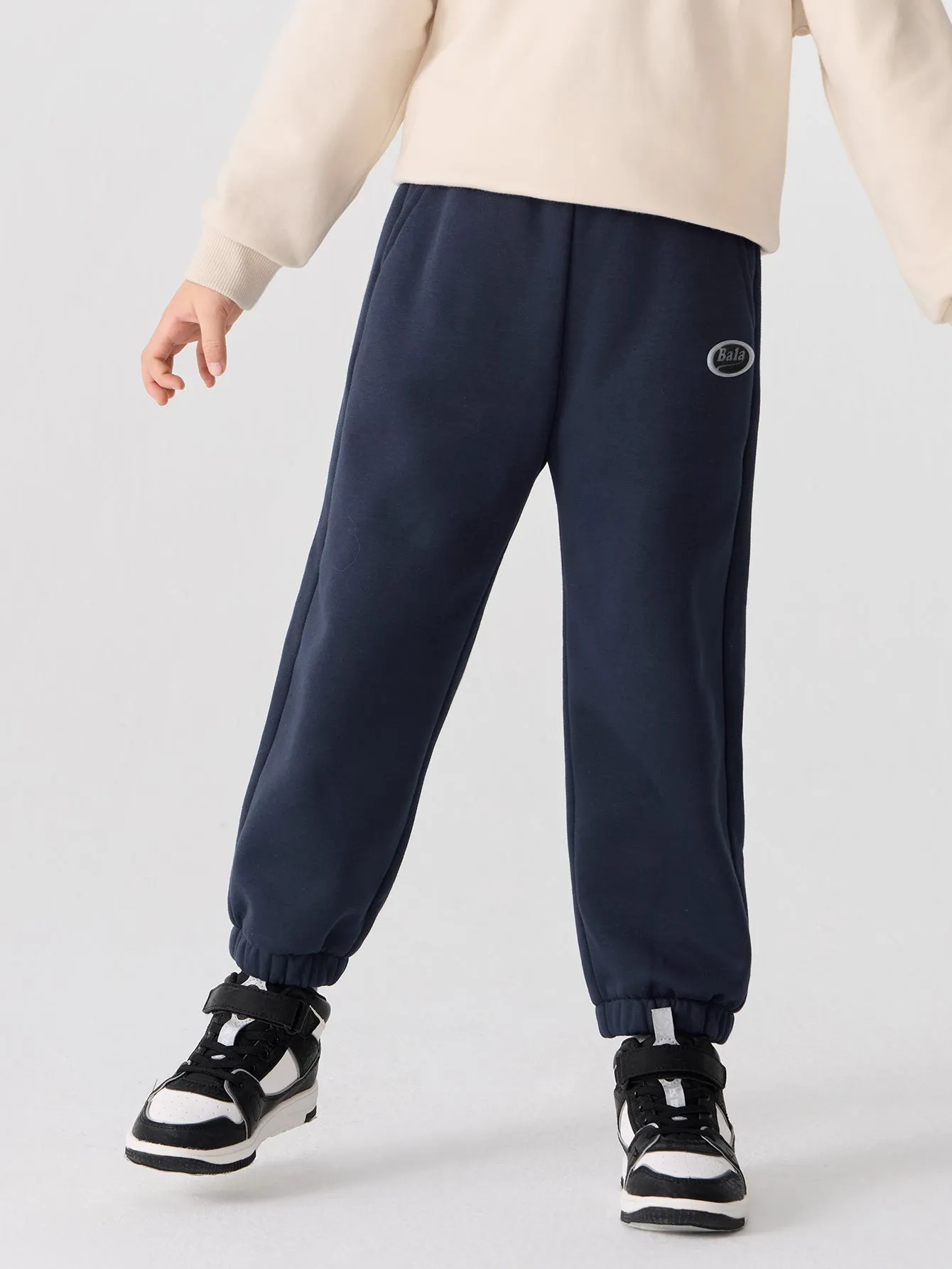 Unisex Toddler And Kidlogo Patch Trousers