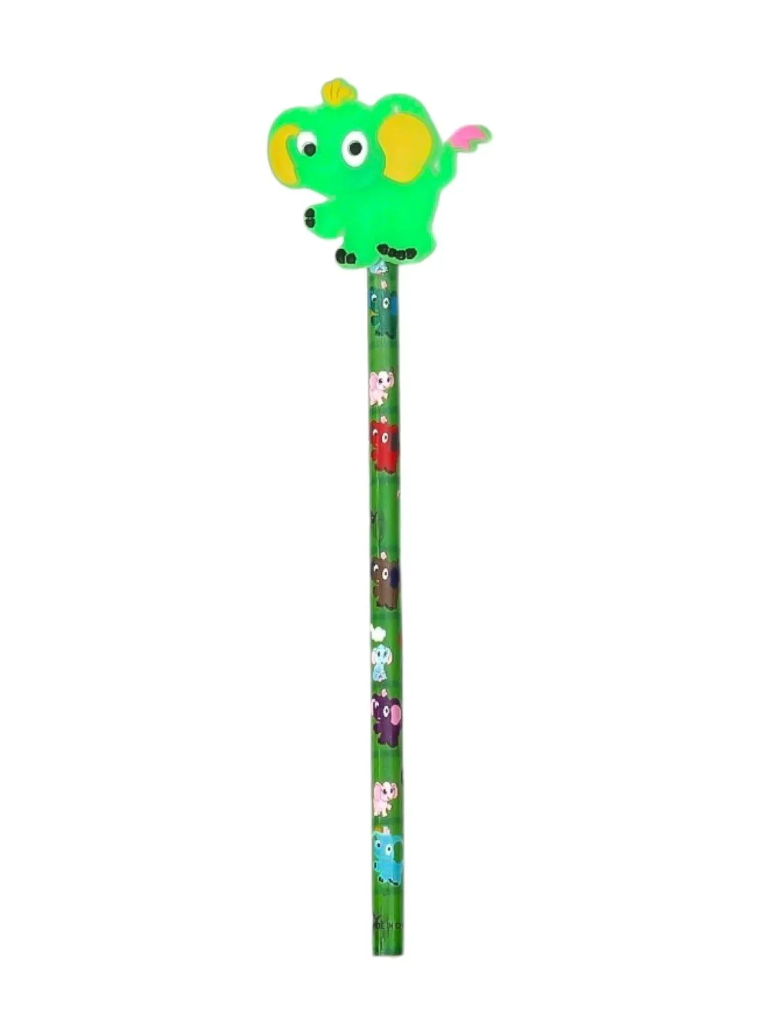 Vibrant Boys' Pencils with Fun Motifs - Multicolor Pack of 6