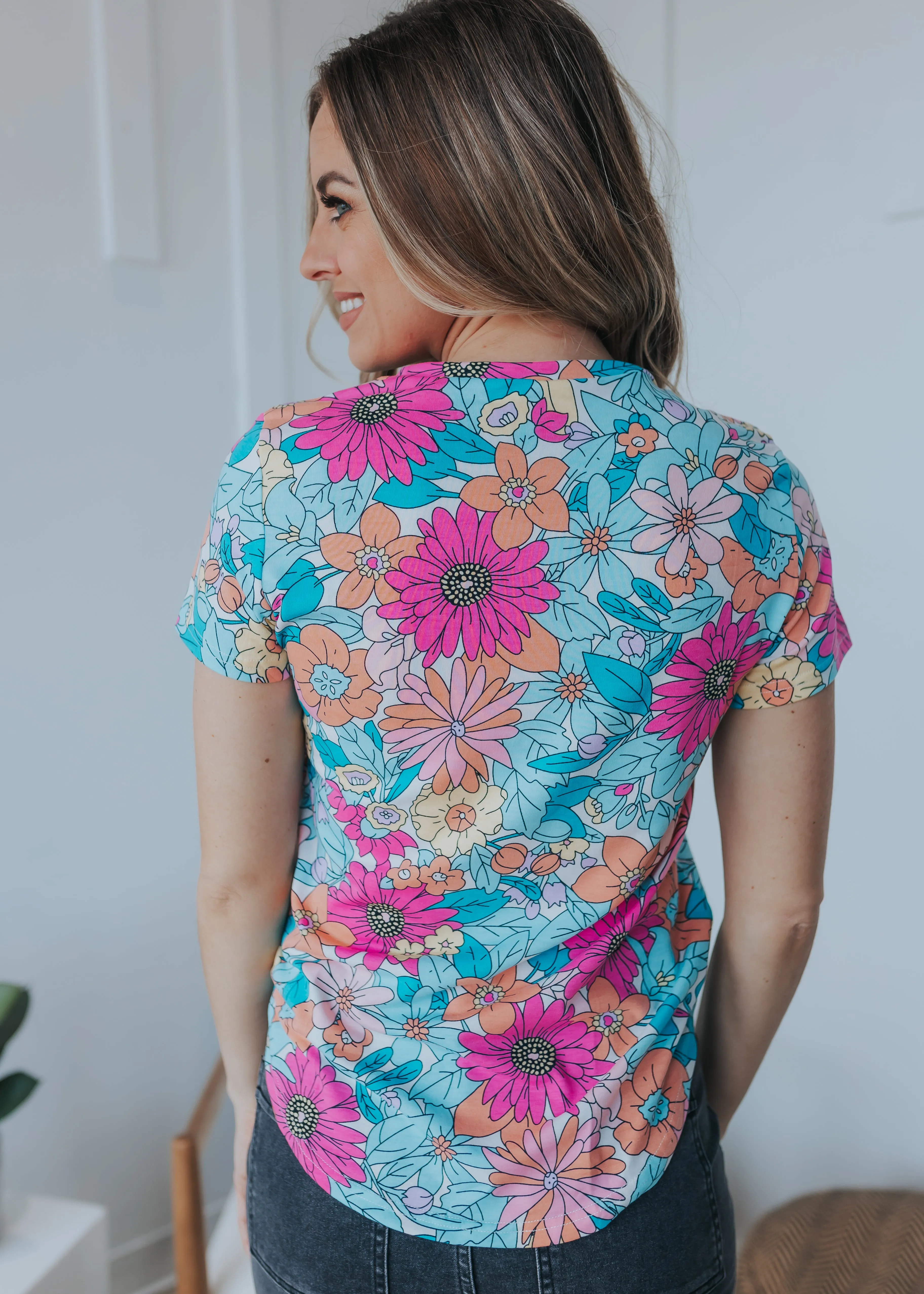 Vibrant Daisy Top