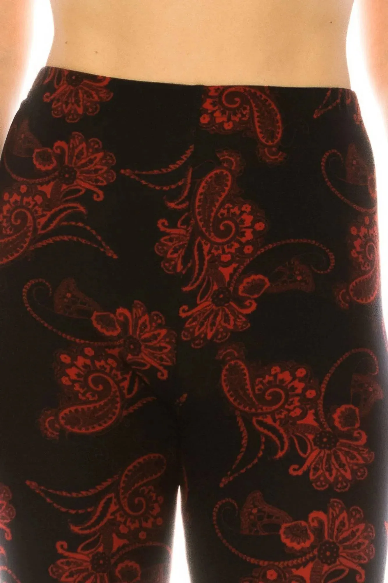 Vibrant High-Waisted Printed Leggings