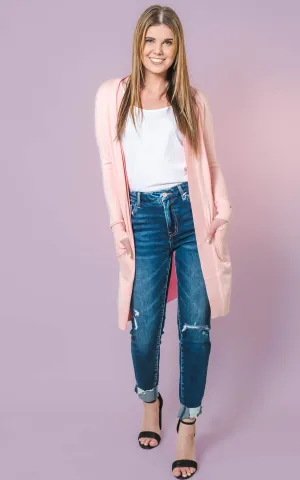 Vibrant Long Boyfriend Cardigan - Final Sale*