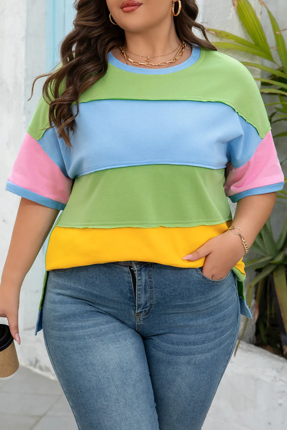 Vibrant Vibes Plus Top