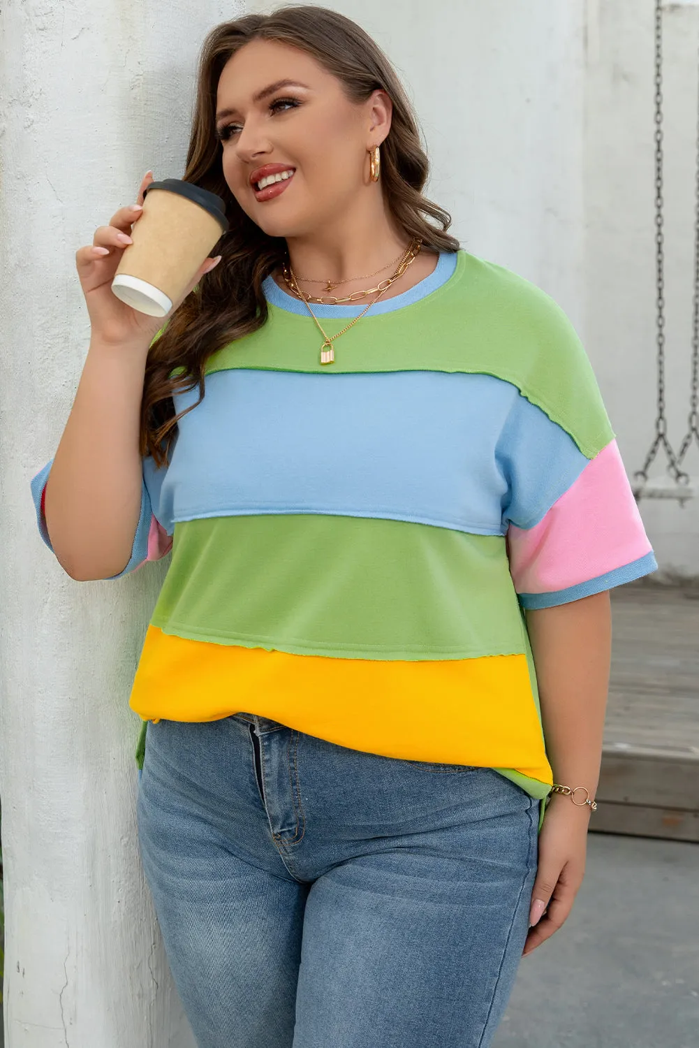 Vibrant Vibes Plus Top