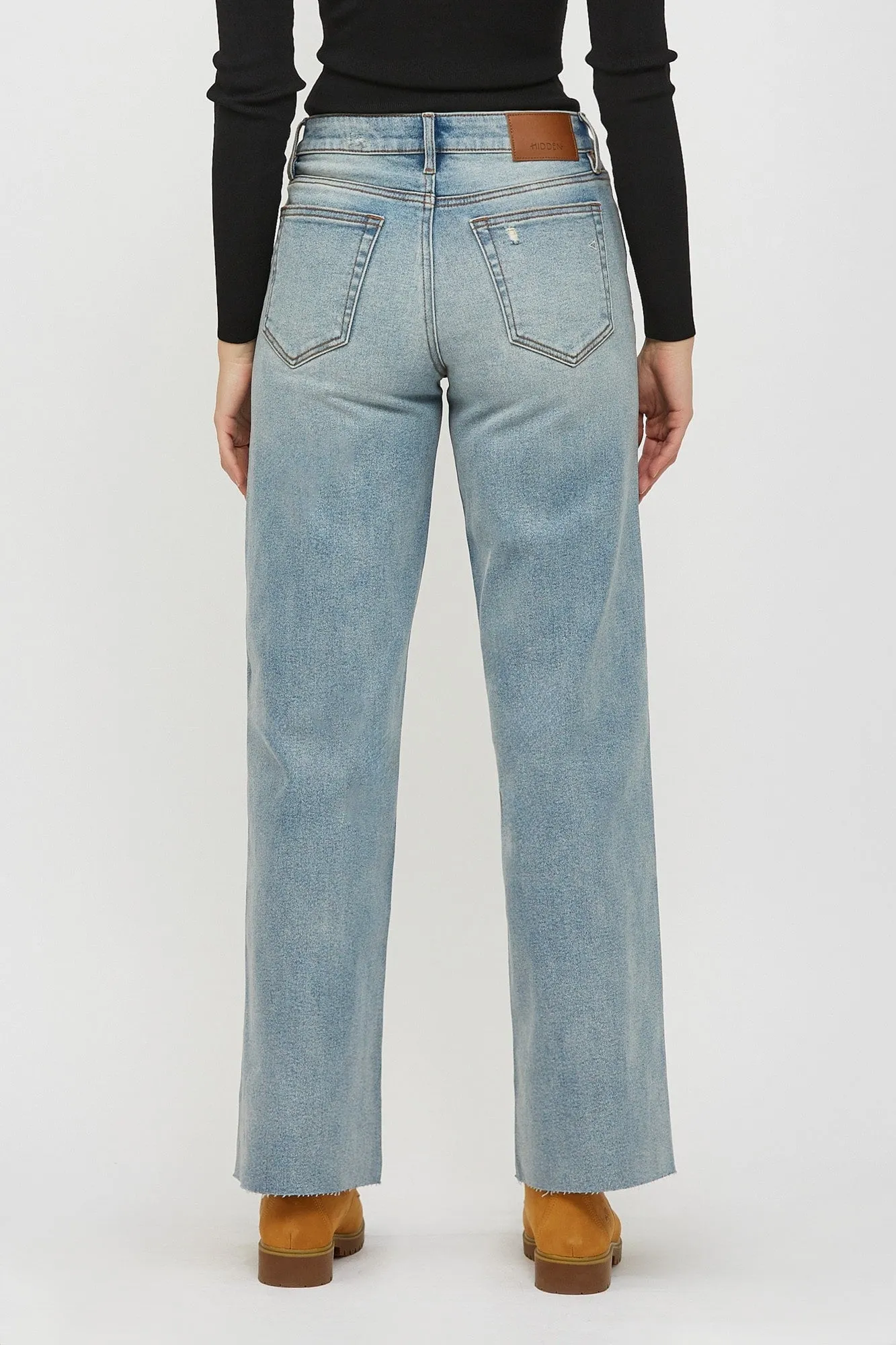 Vintage Stretch Clean Cut Hem Dad Jean