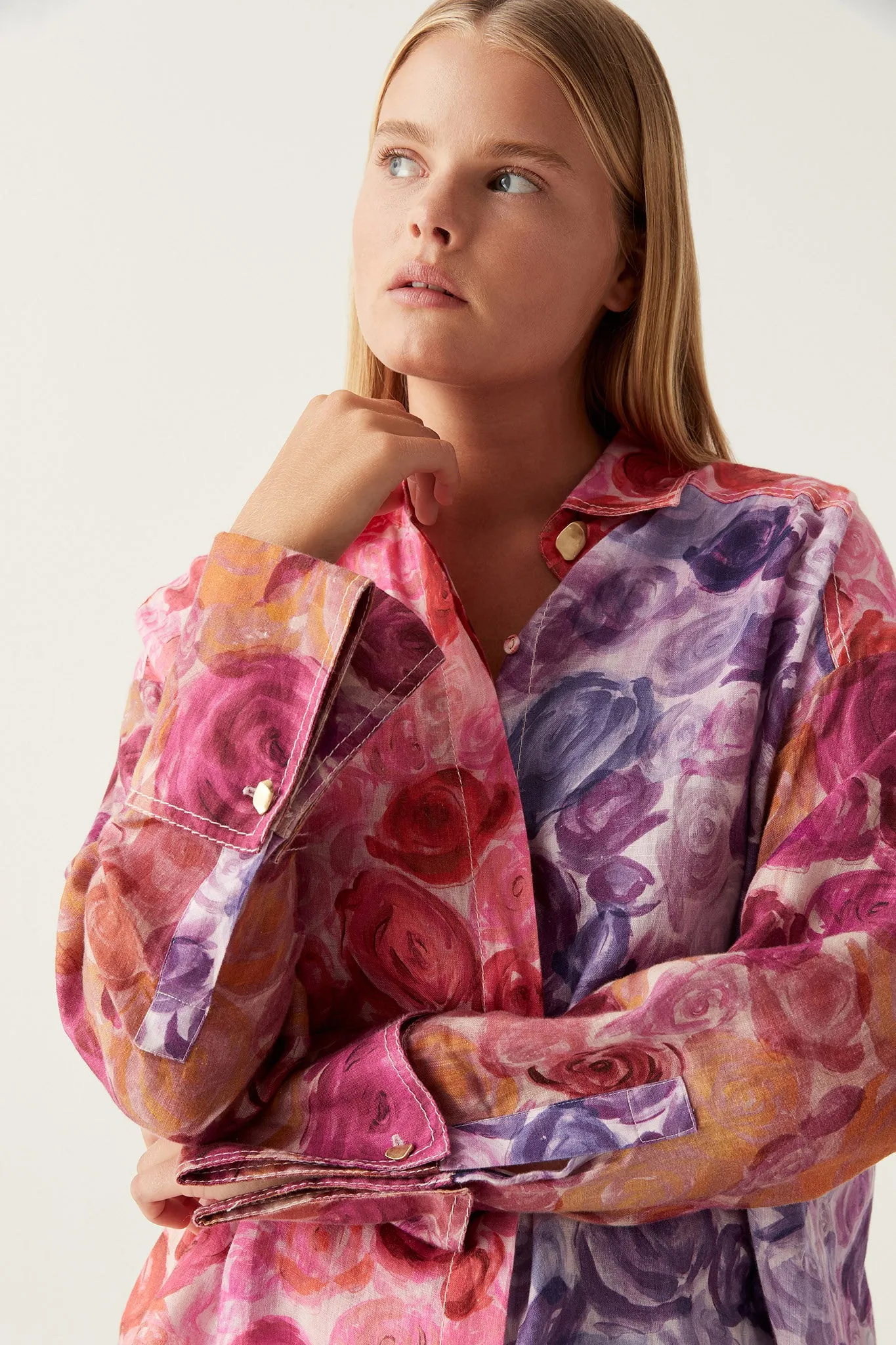 Vision Oversized Linen Shirt