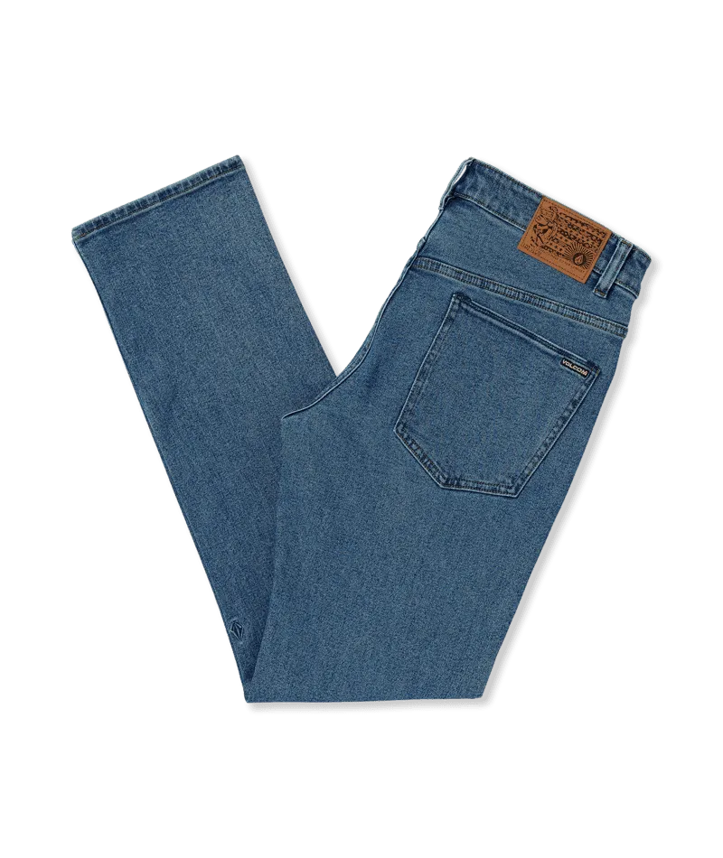 VOLCOM Solver Modern Fit Denim Washed Blue