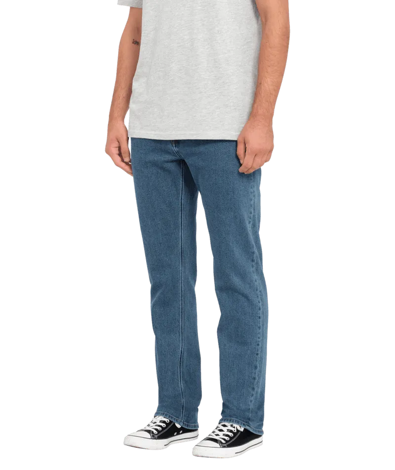 VOLCOM Solver Modern Fit Denim Washed Blue