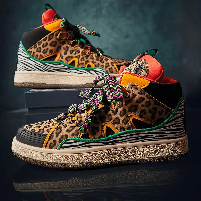 Wild Print High-Tops