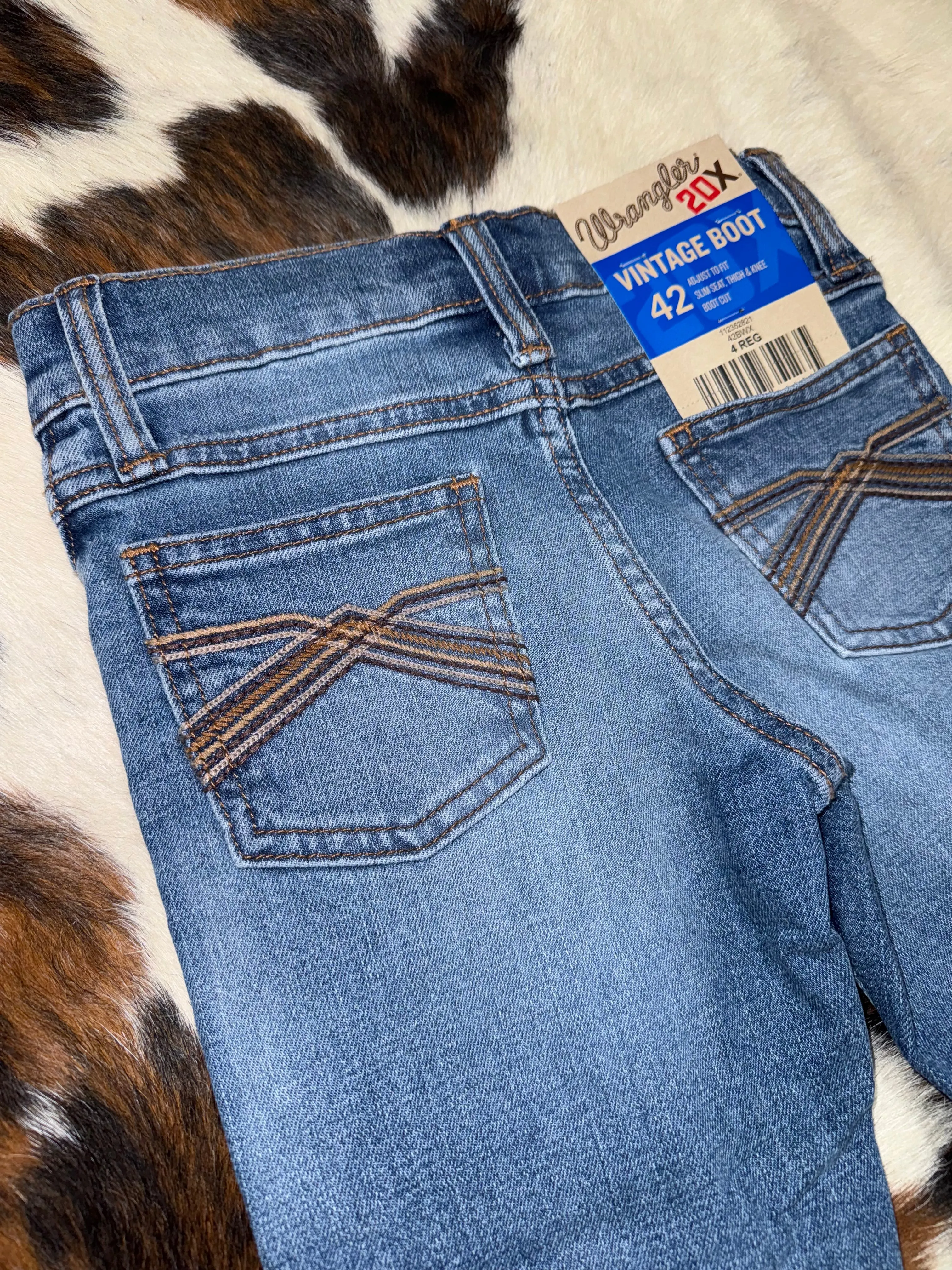 Wrangler Boy's Caprock 20X Vintage Jean