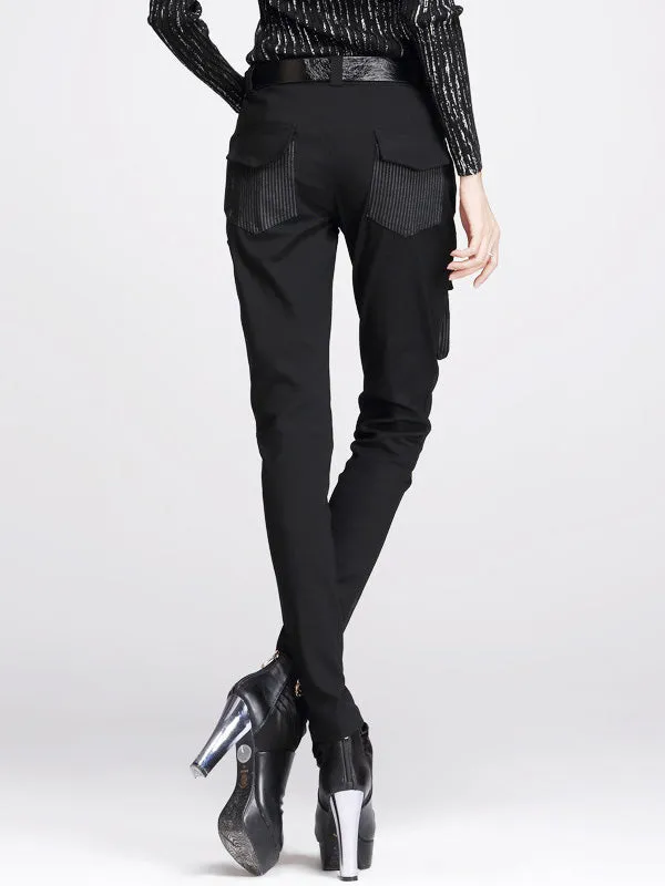xakxx Original Cool Split-Joint With Pockets Zipper Casual Pants Bottoms