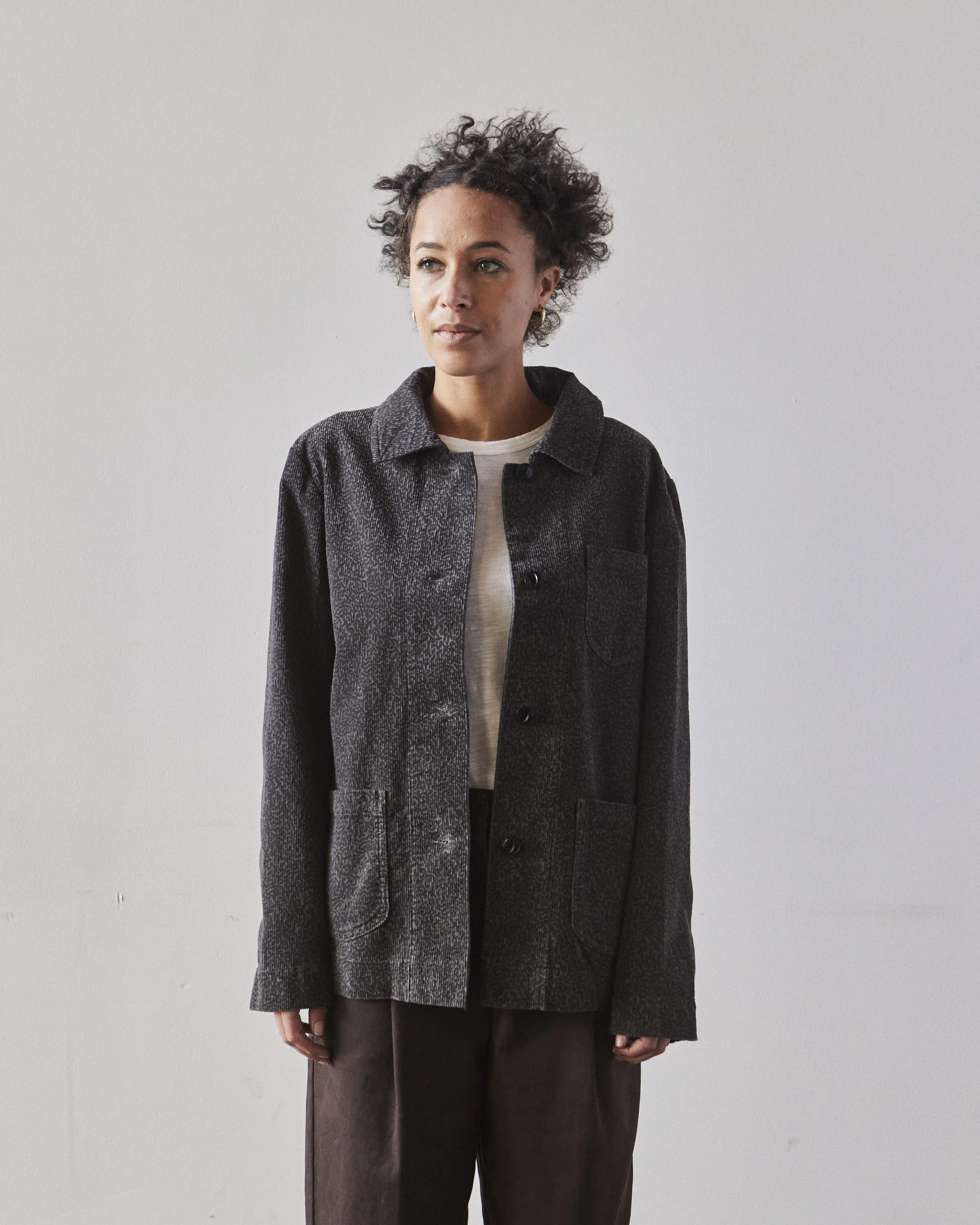 YMC Labour Chore Jacket, Grey