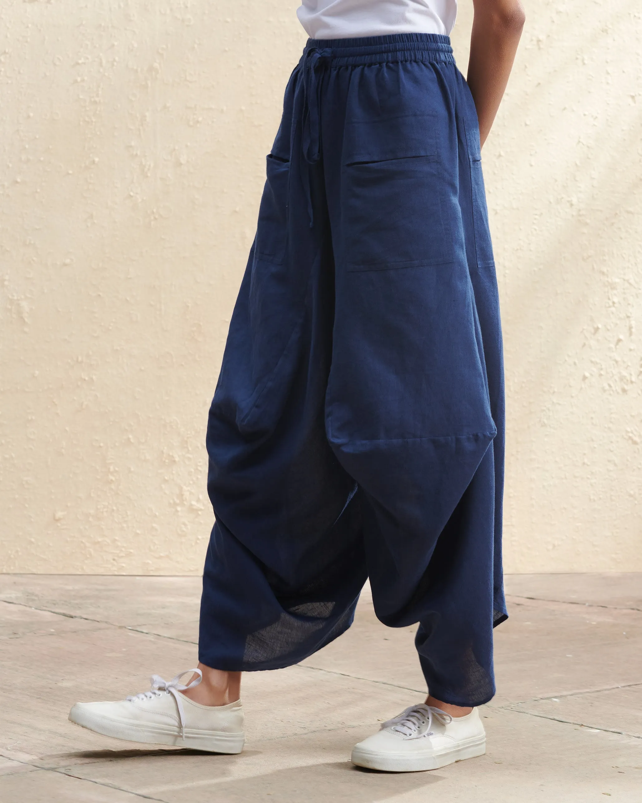 Yoka Trousers - Indigo