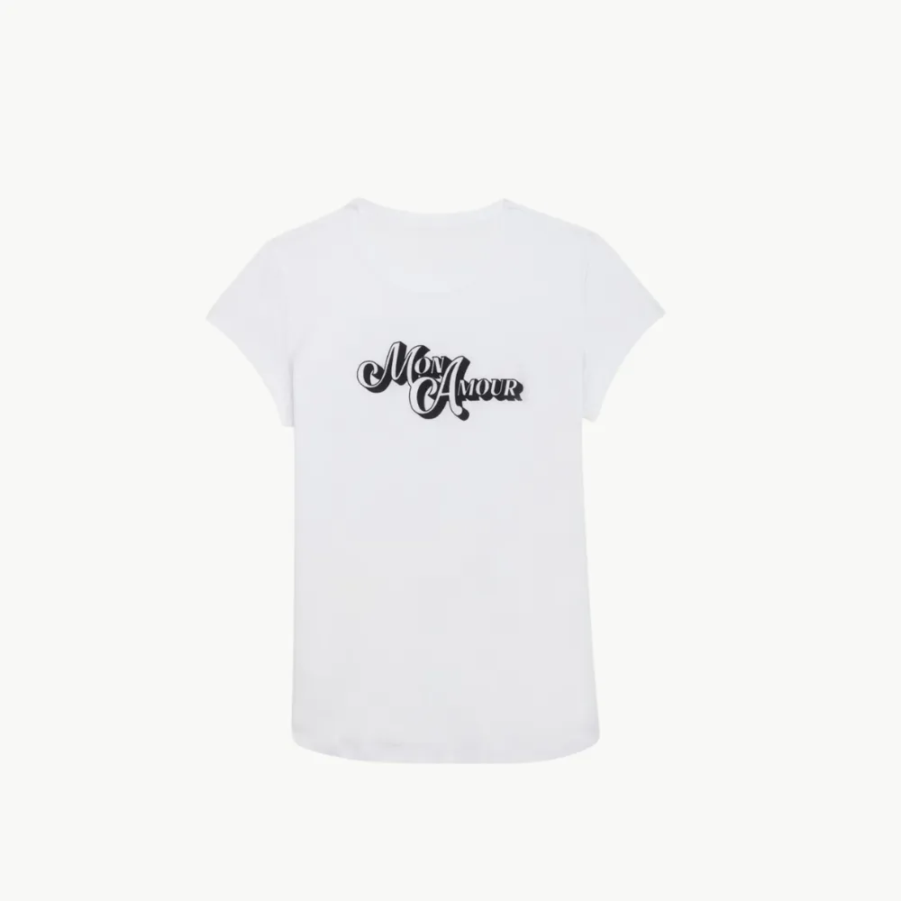 Zadig & Voltaire Woop Mon Amour T-shirt - Blanc